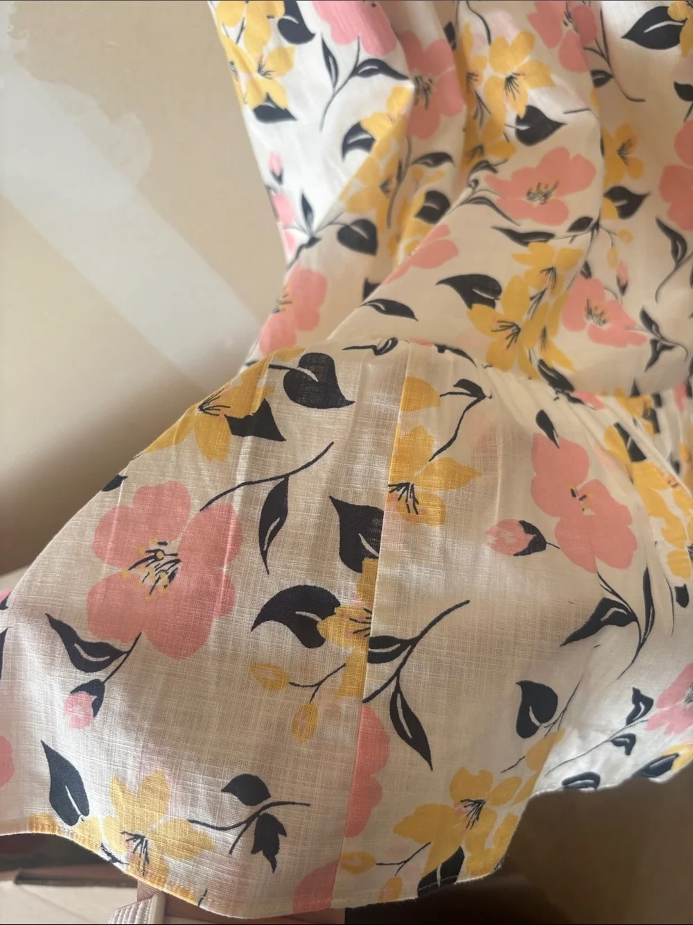 Kate Spade Size M floral cotton dress NWOT - Picture 6 of 8